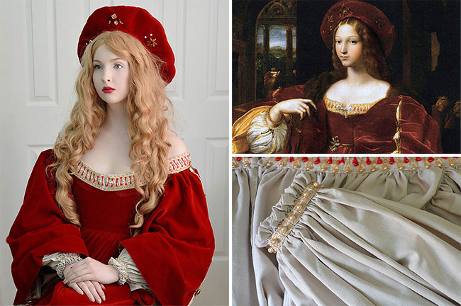 16世纪画作的服饰