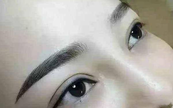 仿真绒墨眉  石家庄半永久学校